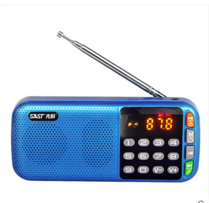 SAST / Xianke N28 Radio Old Man Máy nghe nhạc cầm tay mini Loa nhỏ Walkman Out - Trình phát TV thông minh