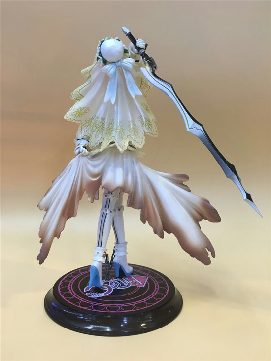 Te stay night Seba 3 thế hệ 4 thế hệ CCC Váy cưới cô dâu SABER Nero tay Z16 - Capsule Đồ chơi / Búp bê / BJD / Đồ chơi binh sĩ mô hình kimetsu