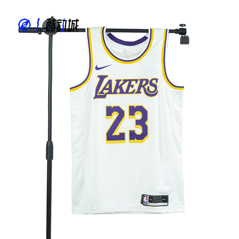 Compass Sports NIKE Lakers James No. 23 SW Fan Edition Men's Jersey CW3595-101
