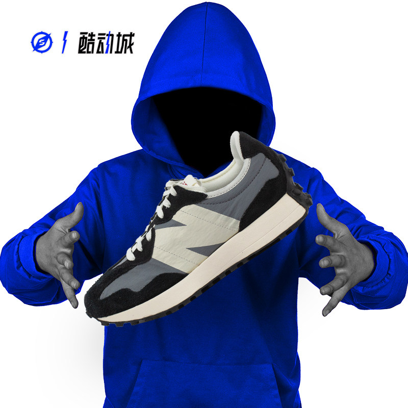 Compass NEW BALANCE classic NB327 male and female retro minimal low-gang casual running shoes MS327CI