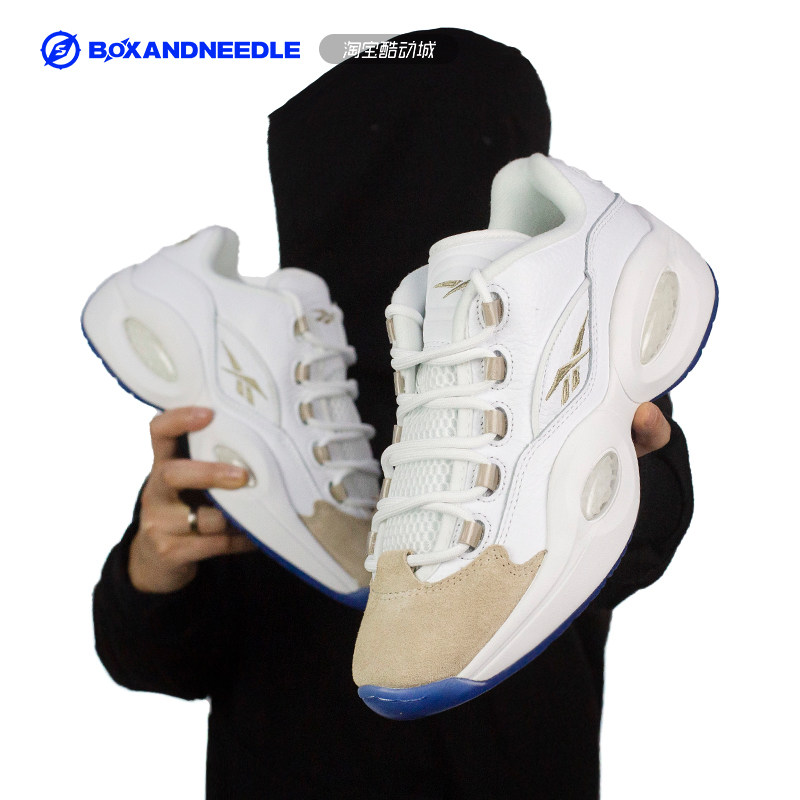 Compass REEBOK QUESTION LOW Iverson women's retro basketball shoes EF7609 FY2344