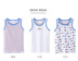 T-shirt đầu bé con lớn trẻ em bông 7 chàng trai rơi xuống đáy của vải tuýt nhỏ nhỏ vest Xia 3 tuổi 5 nhịp áo sling đáy. 