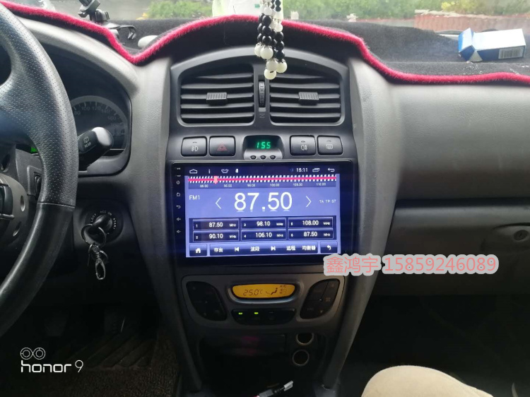 Modern Huatai Santa Da Fi Special Car Special Anjo Intelligent Acoustic Control Large Screen Navigation System All
