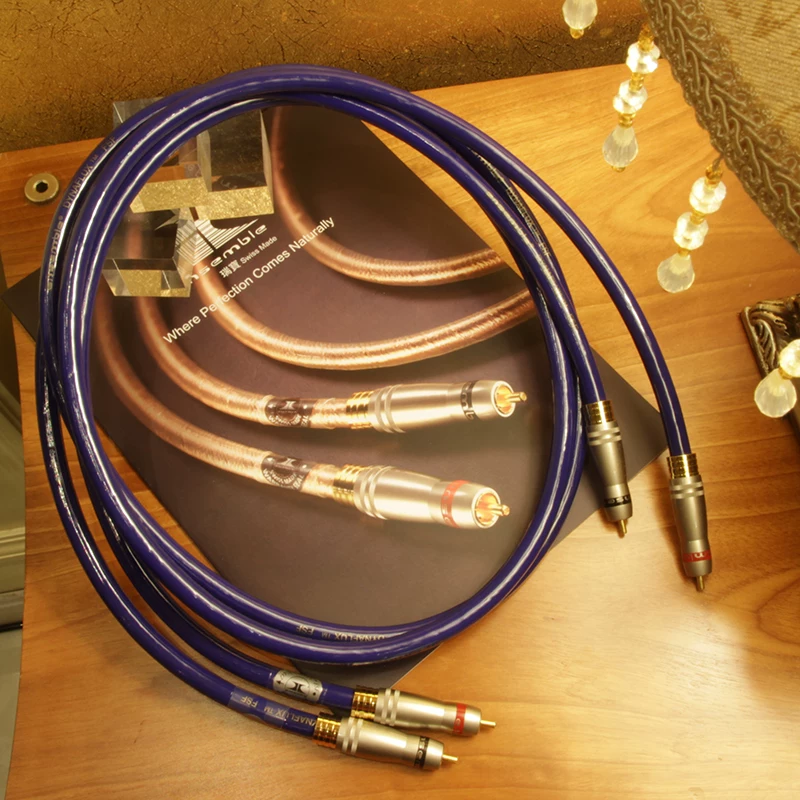 Swiss Ruibao Ensemble DYNAFLUX FSF RCA/XLR balanced signal cable