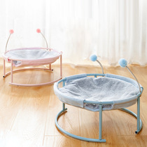 Cat Hammock Pet Bed Cat Fun Recliner Shaker Breathable Mesh Cloth Removable and Washable Cat Nest Cute