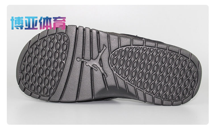 Boya Sports JORDAN HYDRO XIII RETRO Đen Đỏ Dép nam thể thao giản dị 684915 dép sầu riêng
