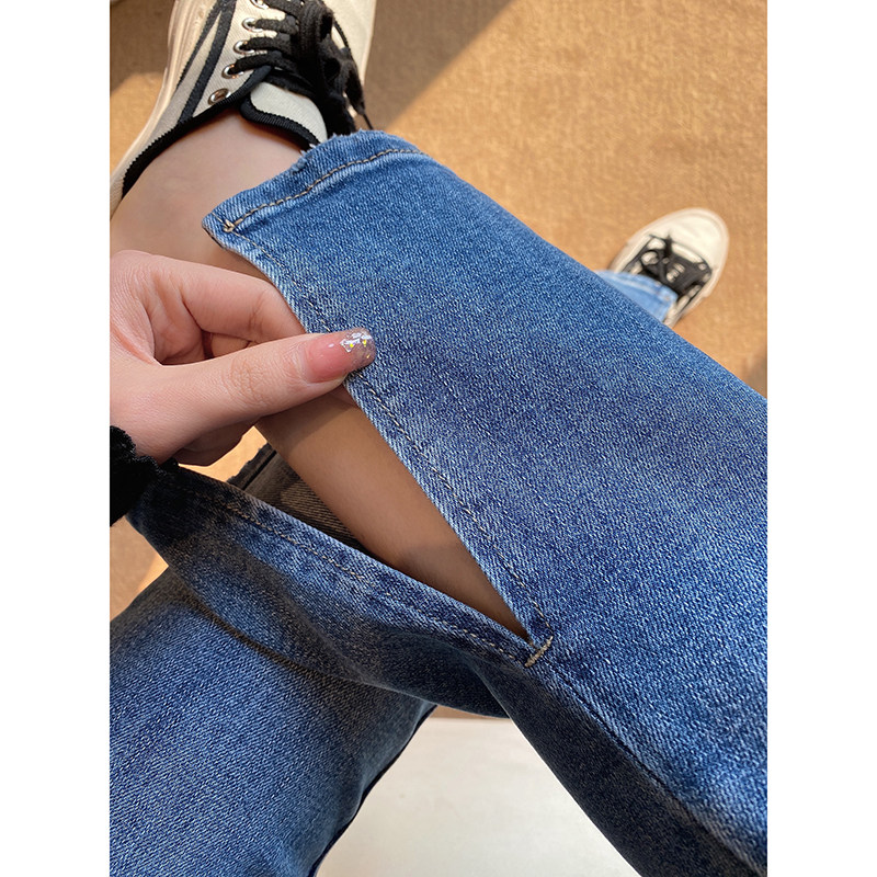 AMR U U UPPER BODY 1 m 8 SUPERMODEL LEGS HIGH WAIST DISPLAY SLIM FIT 100 LAP MICROLAKFORK GIRL JEANS SPRING SUMMER