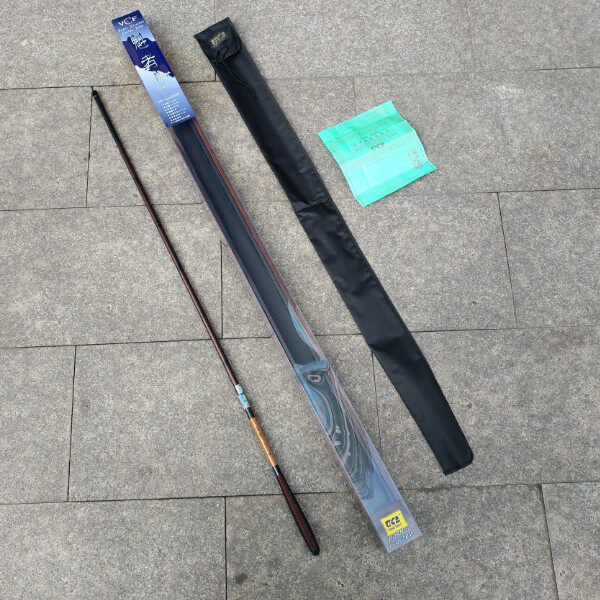 Dijiakui 5 4 m 4 8 m 6 3 ultra-hard light carbon platform fishing rod comprehensive rod reservoir pond Japanese fiber