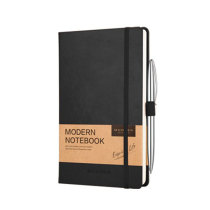 German MODERN Business Office sends metal pens with leather high-grade notebook books