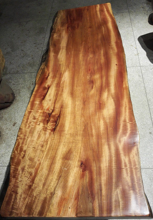 Sichuan Xiaoye zhen Nangjin silk Nan wood large board full gold silk water wave tea table log tea plate tea desk spot factory price