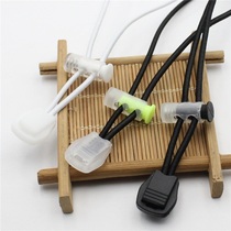 Telescopic pull buckle rope clothes black sweater buckle buckle leg drawstring adjustable adjustable