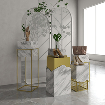 Crowdsmiths Workshop ZJF Clothing Shop Window Decoration Display Props Imitation Marble Display Water Table Stand New D1