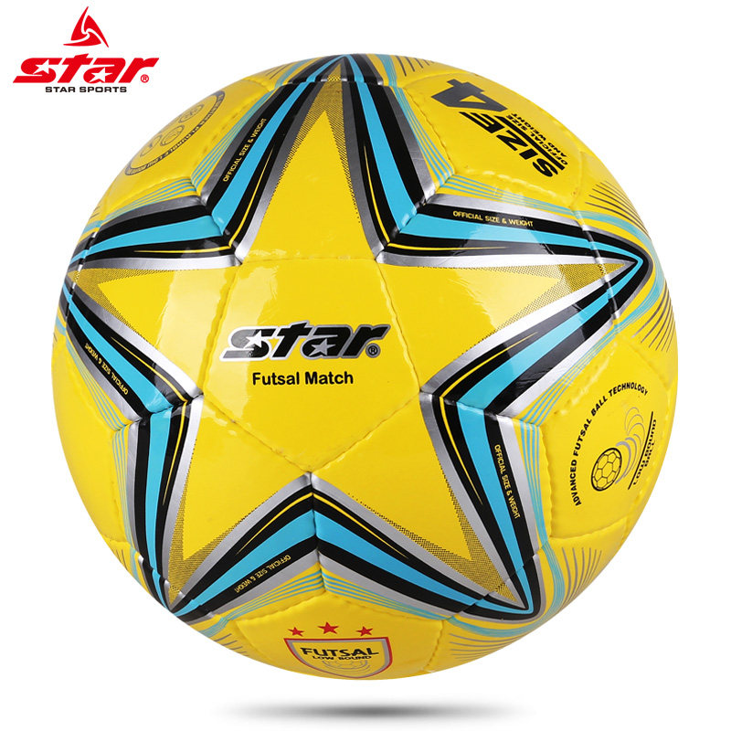Official star Shida football fb524 indoor wooden floor special low-bounce No. 4 No. 4 ball does not hurt people