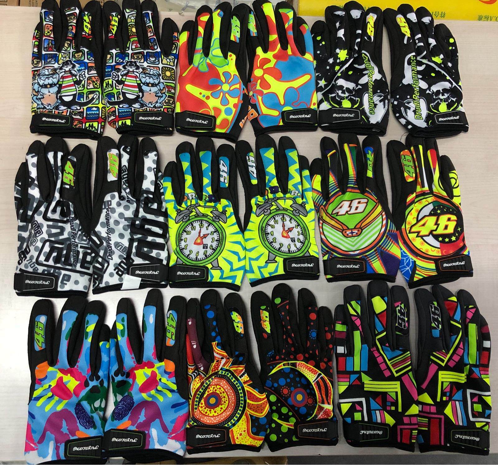 Motorcycle road off-road riding gloves spring and summer thin breathable fall-proof knight racing gloves for men and women couples