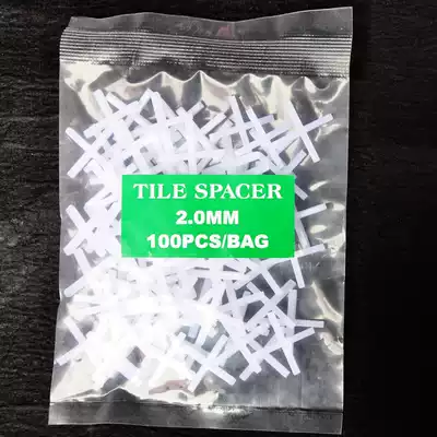 Plastic tile clip cross glue wedge positioning leveler tile seam card 1 5mm 1mm