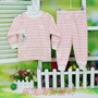 Xinshi BB Beibei mô hình mùa xuân và mùa thu bé trai và bé gái cổ áo cotton bộ đồ lót trẻ em 3-5 tuổi cửa hàng quần áo trẻ em