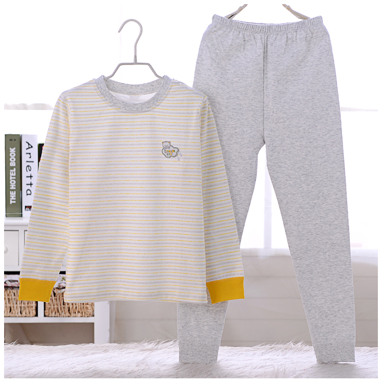 Mùa thu và mùa đông mô hình trái tim BB trẻ sơ sinh cotton cổ áo mở khóa áo thun đồ lót trẻ em đồ lót cotton một đồ bộ mặc nhà