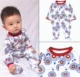 Trẻ sơ sinh cotton dài tay túi xách tay chân người thân và nam giới quần áo trẻ em đồ ngủ túi rắm quần áo romper - Áo liền quần body cotton thông hơi cho bé