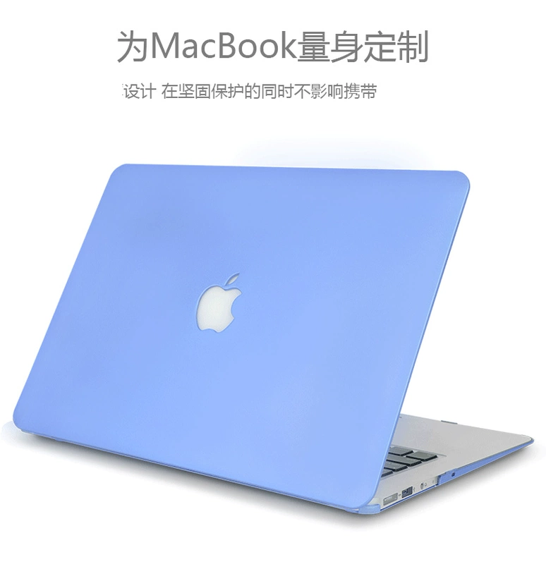 Mac apple máy tính xách tay macbook máy tính air13 inch vỏ bảo vệ pro13.3 vỏ 11 phụ kiện 12 bộ của 15