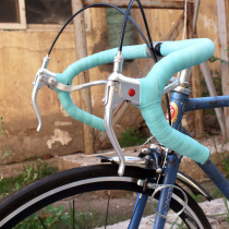  Road car brake handle sub-brake bend handle Brake handle double control handle Racing bicycle brake handle V22 2 aluminum sub-handle dead fly