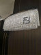 Italian Modern Restaurant Light Luxury High-End K9 Crystal Island Bar Chandelier Rectangular Design Stylish Full Spectrum