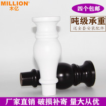 Coffee table European-style leg support legs cabinet legs solid wood furniture wooden sofa American-style legs raised wooden TV cabinet