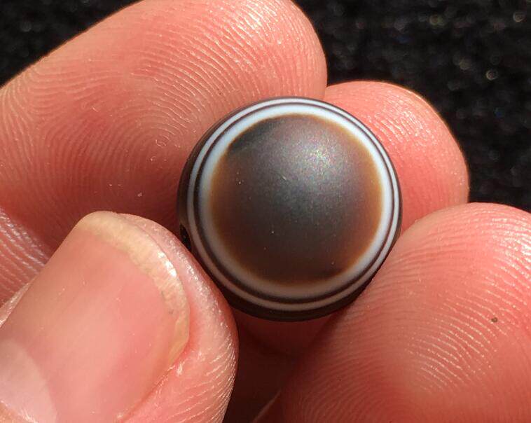 Time imprint Tibet pure natural old mine Manau Pharmacist Everest Everest Eye Everest Zen beads