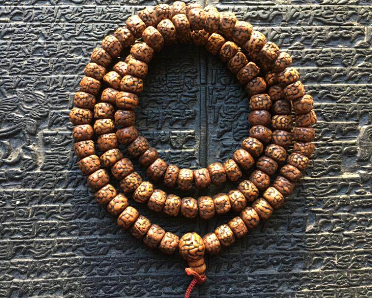 Tibet's Old Diamond Bodhi Buddha Everest Buddha beads 108 packets of old fidelity