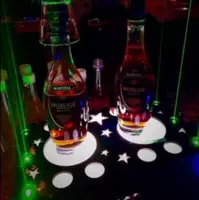 Черный держатель из двух бутылок