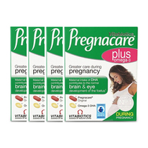 4 boxes February 26~British Vitabell pregnacare pregnant women Plus multivitamin fish oil calcium DHA