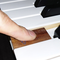 Rotary Palace brand piano tuning repair tool White key leveler Wooden tuning feel adjustment key depth measuring block