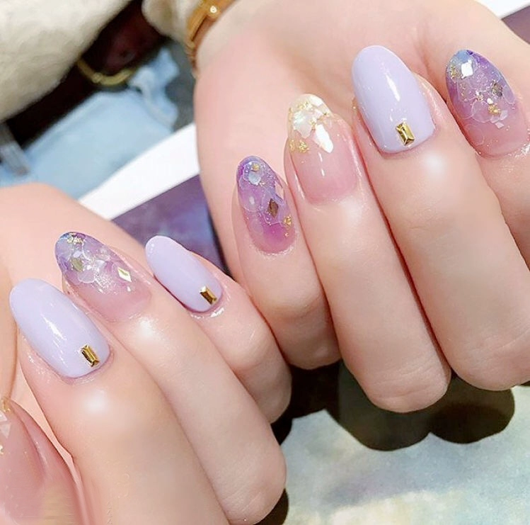 Nail hai đầu bọt biển sơn tinh thể que smudge bút Giáo viên đề nghị màu sắc đỏ mặt công cụ gradient in - Công cụ Nail