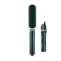 Dual-purpose female Korean style straight hair horn comb negative ion curling iron curling hair splint