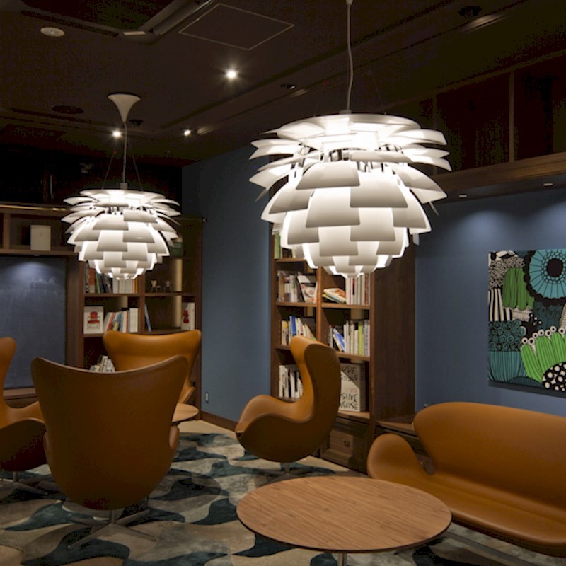 Pine fruit restaurant lamp modern minimalist atmosphere 2021 new design sense Italian designer decorative chandelier