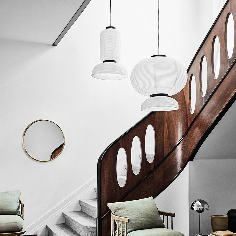 Silk Restaurant Lamp Design and Simple Creative Personality Atmospheric Art Nordic Chancellor Household High-end