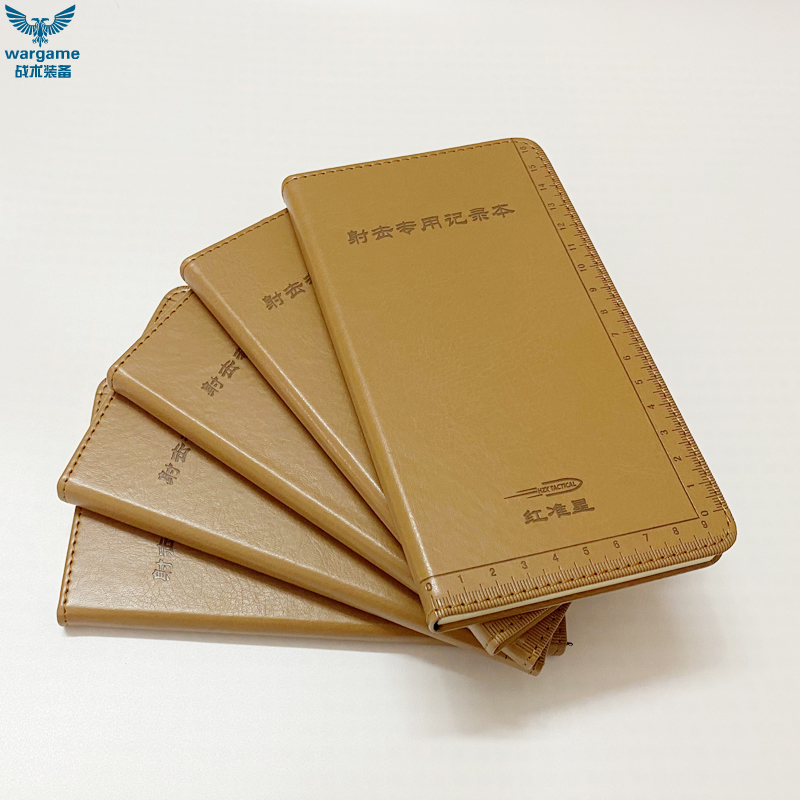 Shooting special record book Special forces training sniper auxiliary shooting experience Target performance record book registration book
