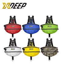 XDEEP Stealth2 0 side hanging back flying BCD technology diving with embroidered name suit buoyancy controller