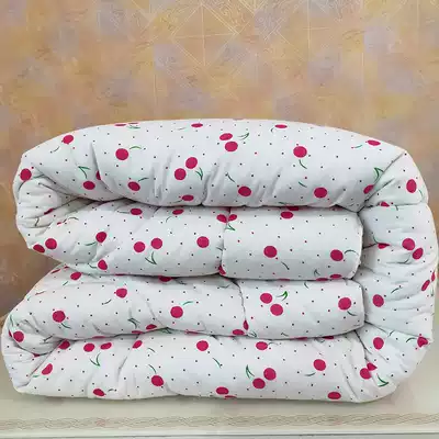 Handmade pure cotton cotton quilt pad quilt core children student dormitory single double spring autumn winter thickened warm