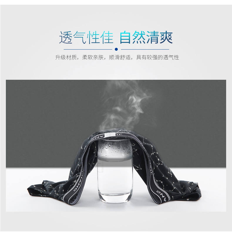 Jian nam đồ lót nam boxer căng bông lỏng hộp quà tặng nam thanh niên quần short phẳng đầu quan lot khe nam gioi