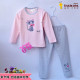 Yiyou kiến ​​nhỏ childrens đồ lót bộ nữ quần cotton mùa thu trong lớn nhỏ con kiến ​​Leka bông.