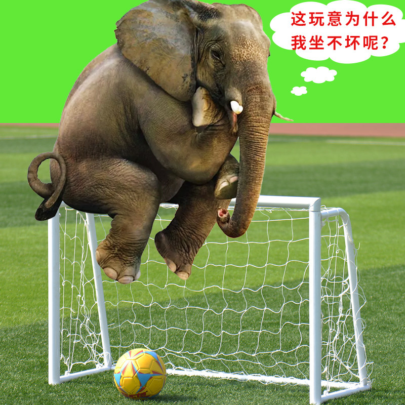 Football Small Ball Door Children Home Indoor Soccer Box Shooting Doors Network Football Door Frame Nets Disassembly Portable Five People System