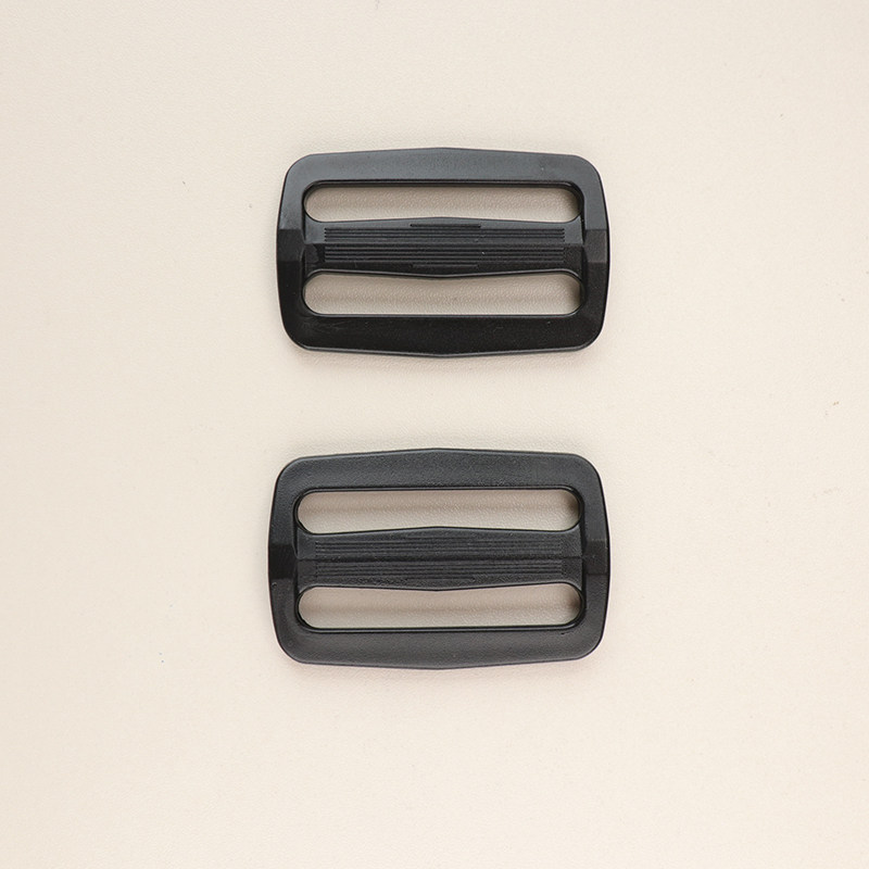 South Korea imported happybears plastic Japanese word buckle three-block bag belt length adjustment buckle adjustment buckle