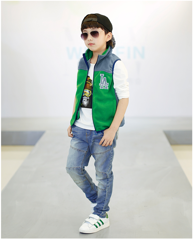 Gilet garcon WISEFIN en flanelle - Ref 2067540 Image 26