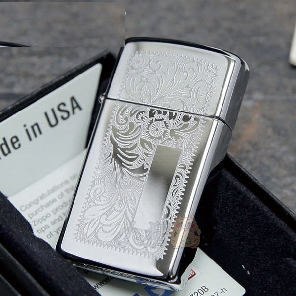 18 years old shop Pig Zippo double-sided fiber narrow machine Venetian 1652