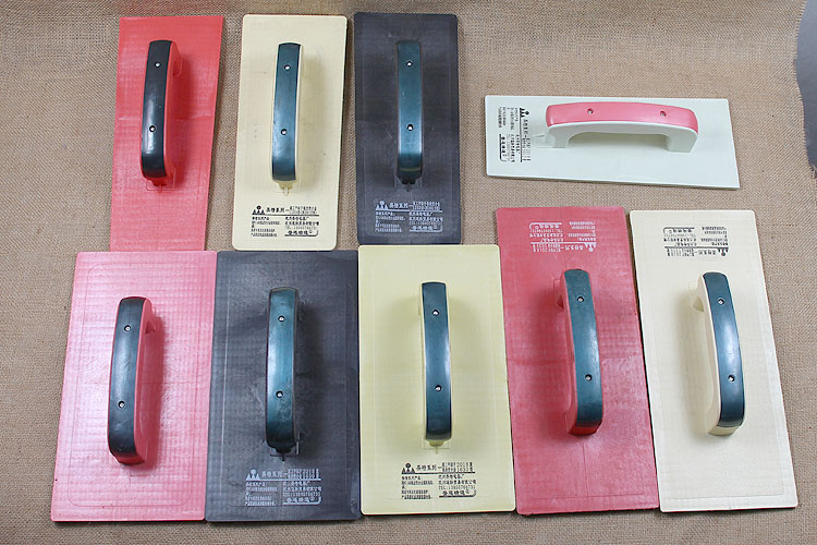 Plastic sand board Wood Hart trowel flat trowel mud Tile Tool wall scraper mud board