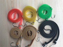 Black Rubber Strap Motorcycle Strap Luggage Rope Express elastic rope bundled with truck strapping tape