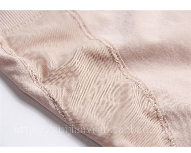 Mùa hè quý cô phẳng góc chống chói ren thun lưng giữa cơ thể định hình bụng hông hông thoải mái đồ lót đầu - Giữa eo quần lót lưng cao