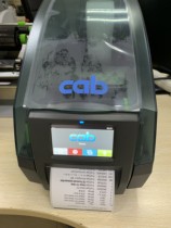 German cab Kaibo barcode printer Mach4s 300 600P can print 3mm labels