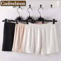 3-bar safety pants anti-gown Women summer insurance pants three-point lace leggings shorts have fat mm plus size
