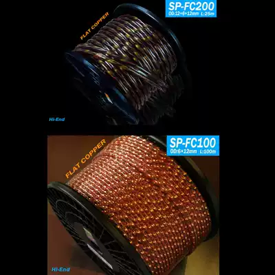 Germany YARBO YARBO SP-FC100 square core copper SP-FC200 surround speaker cable Audio speaker cable
